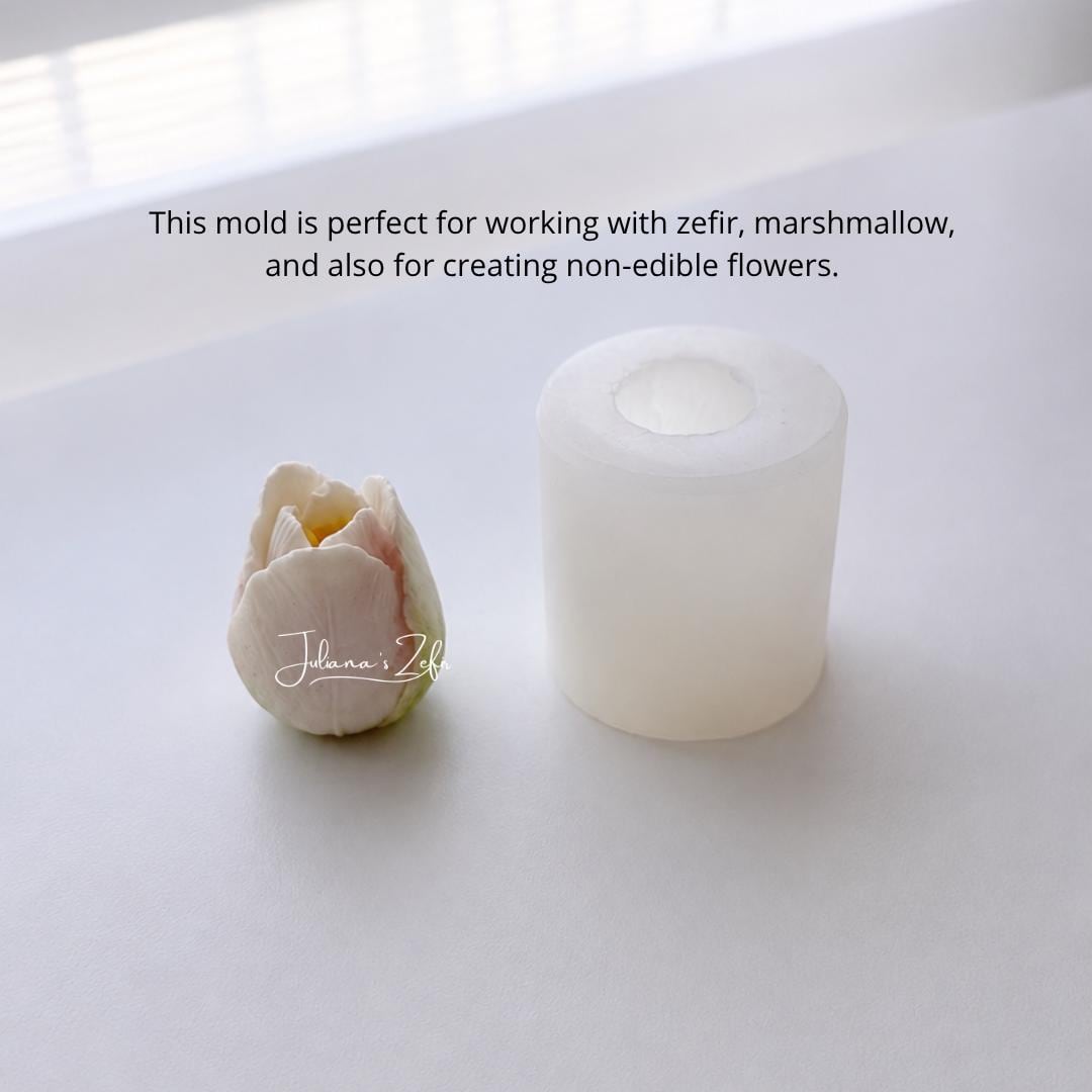 Tulip Silicone Mold | food grade marshmallow zefir decorating tool