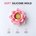 Lotus Silicone Mold | food grade marshmallow zefir decorating tool