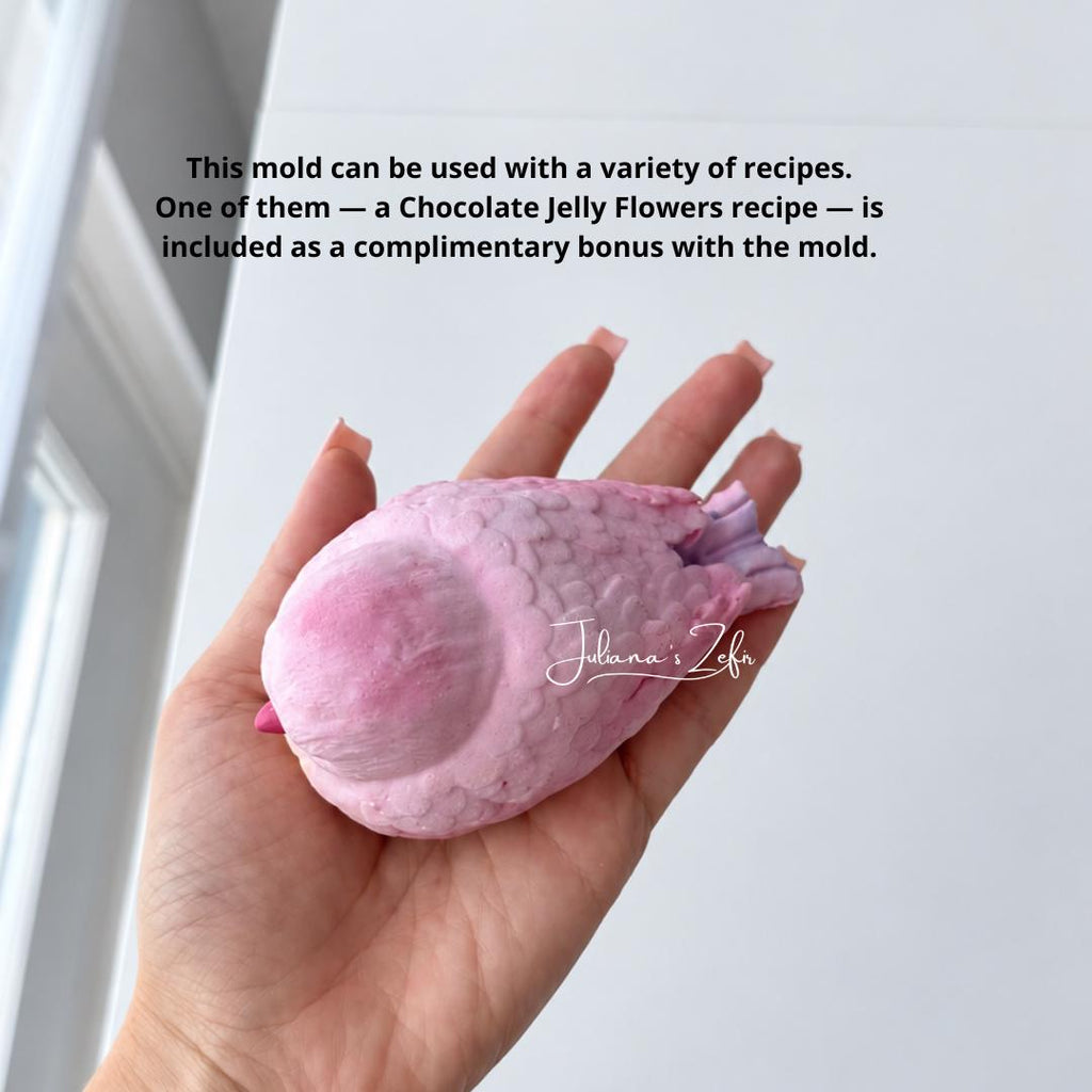 Parrot Silicone Mold | food grade marshmallow zefir decorating tool