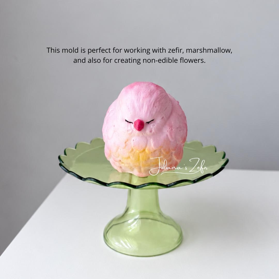 Parrot Silicone Mold | food grade marshmallow zefir decorating tool