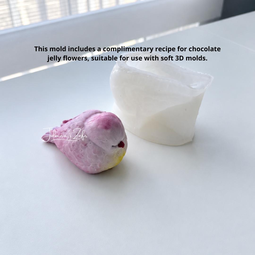 Parrot Silicone Mold | food grade marshmallow zefir decorating tool
