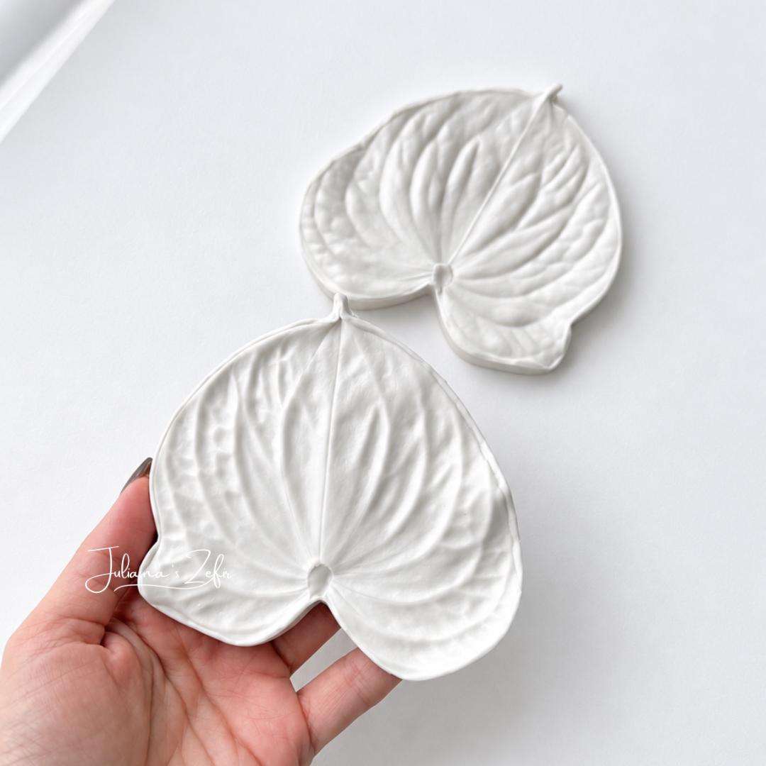 Anthurium Silicone Veiner Mold | food grade marshmallow zefir decorating tool