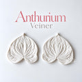 Anthurium Silicone Veiner Mold | food grade marshmallow zefir decorating tool