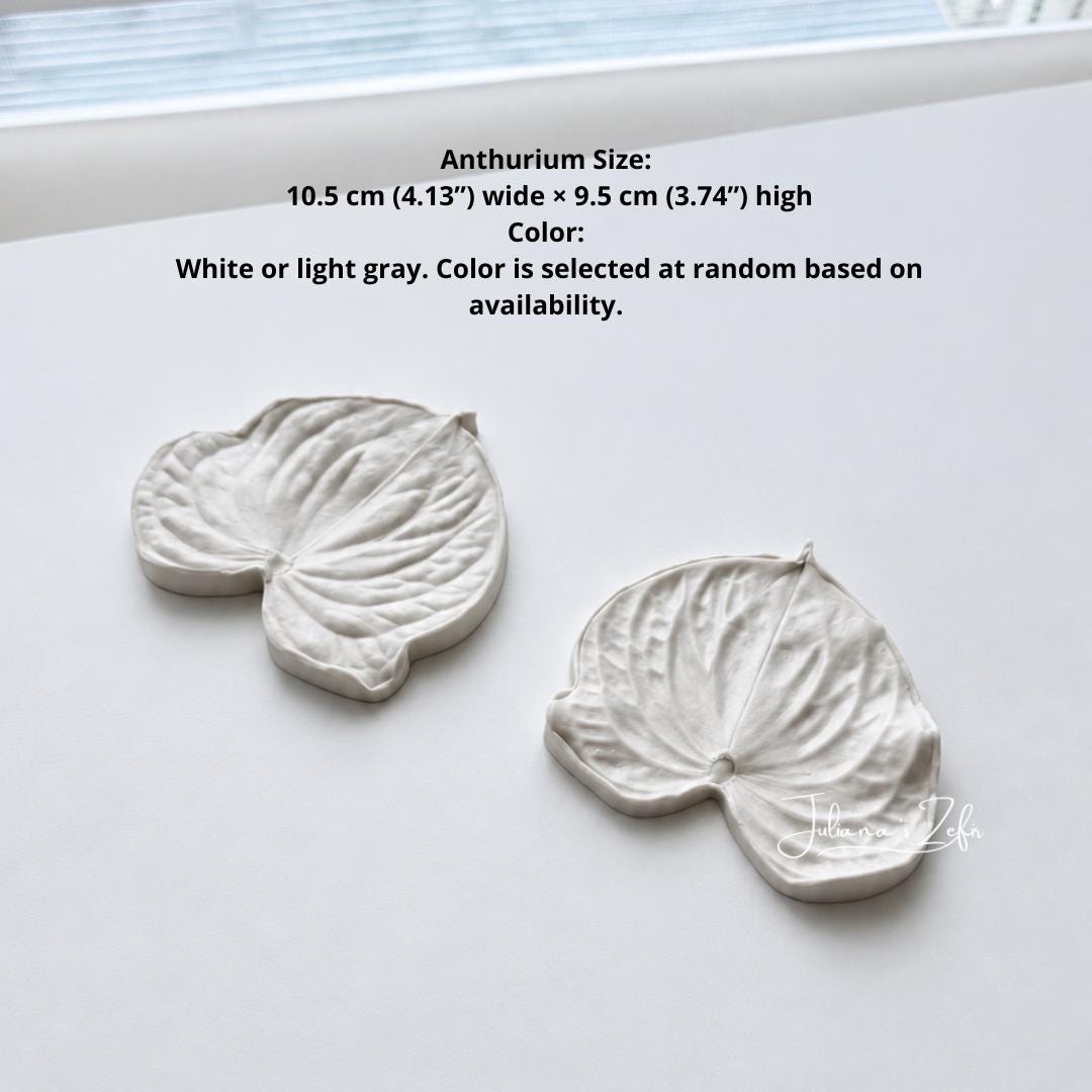 Anthurium Silicone Veiner Mold | food grade marshmallow zefir decorating tool