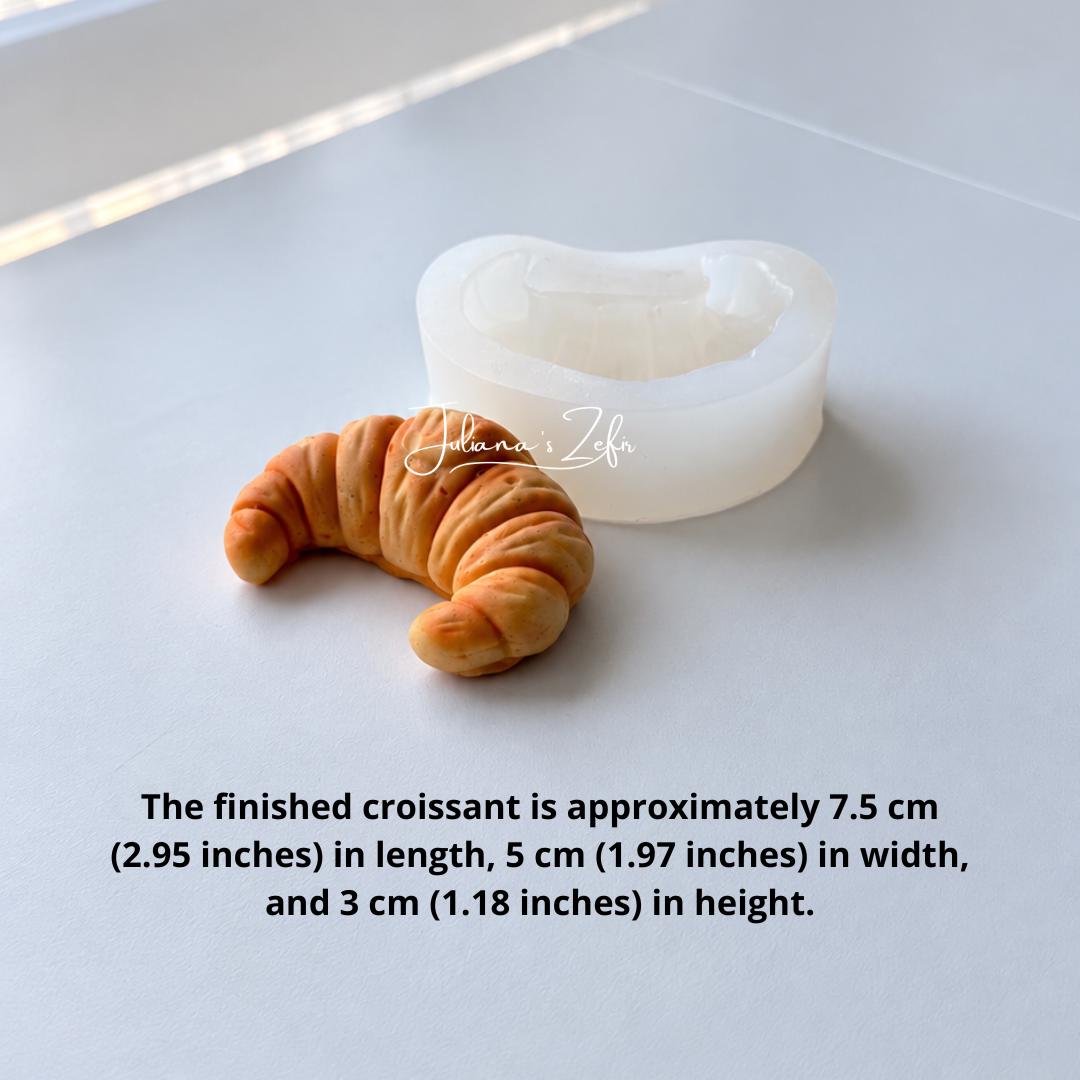 Croissant Silicone Mold | food grade marshmallow zefir decorating tool