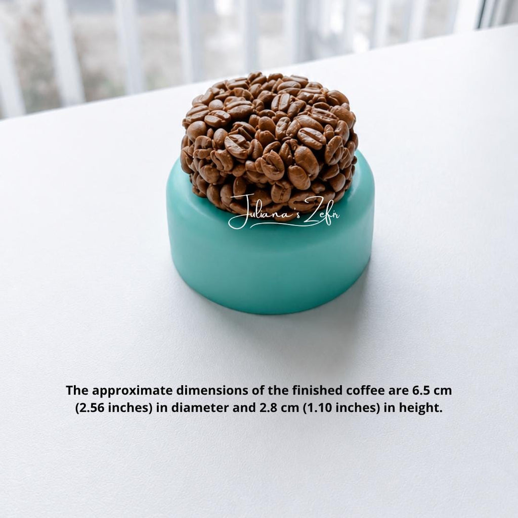 Coffee Silicone Mold | food grade marshmallow zefir decorating tool