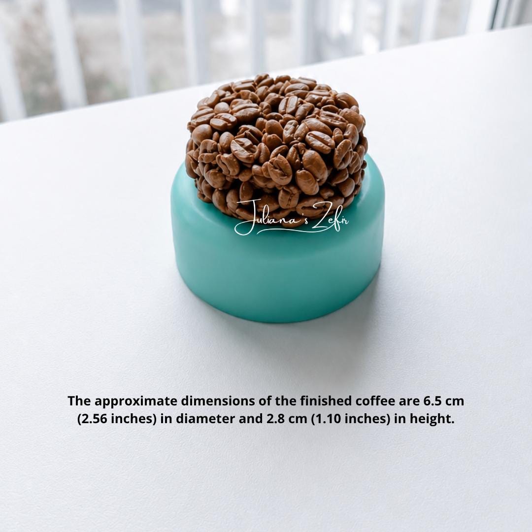 Coffee Silicone Mold | food grade marshmallow zefir decorating tool