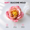 XL Rose Enchanted Peace Silicone Mold | food grade marshmallow zefir decorating tool