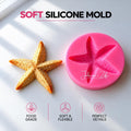 Starfish Silicone Mold | food grade marshmallow zefir decorating tool