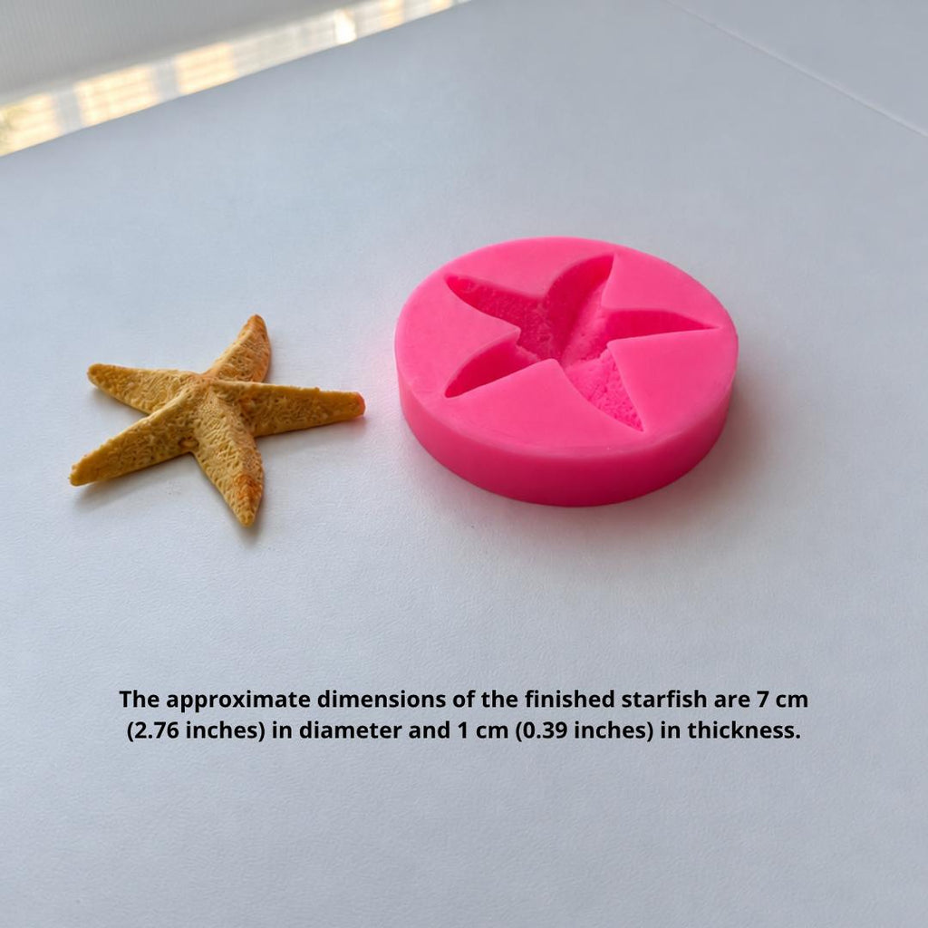 Starfish Silicone Mold | food grade marshmallow zefir decorating tool