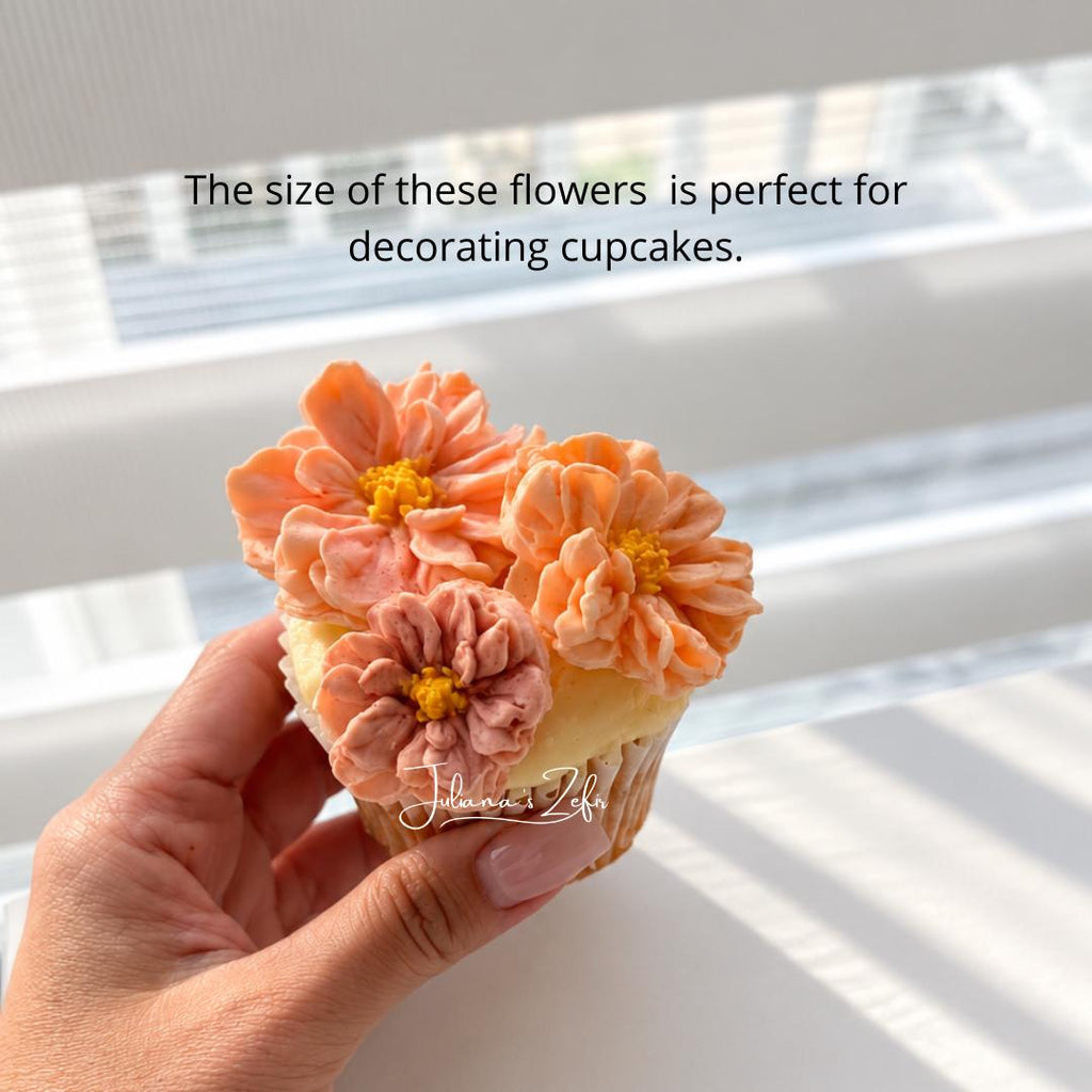 Three Marigolds Silicone Mold | food grade marshmallow zefir decorating tool
