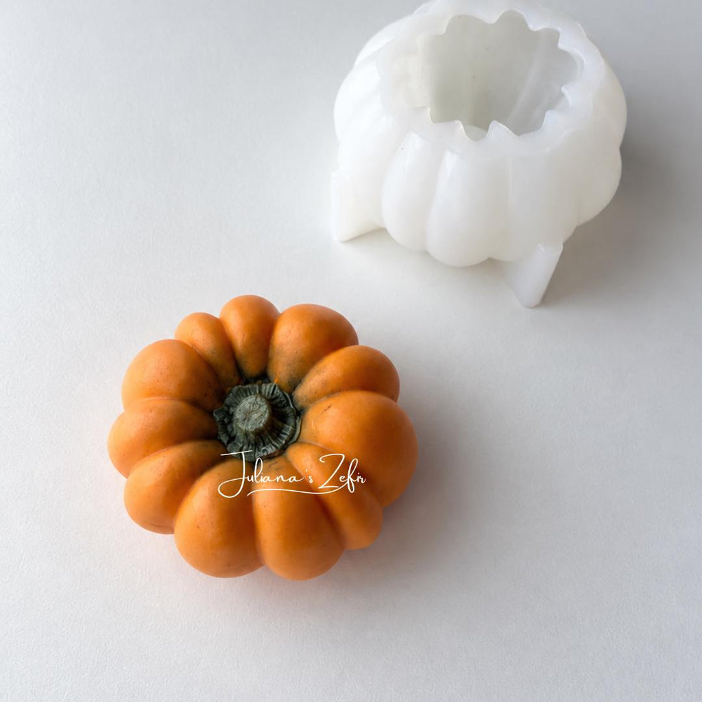 Pumpkin Large Silicone Mold | food grade marshmallow zefir decorating tool