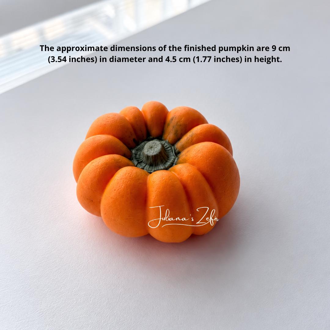 Pumpkin Large Silicone Mold | food grade marshmallow zefir decorating tool