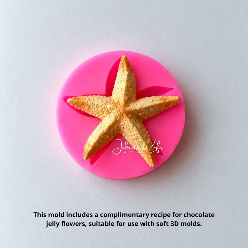 Starfish Silicone Mold | food grade marshmallow zefir decorating tool