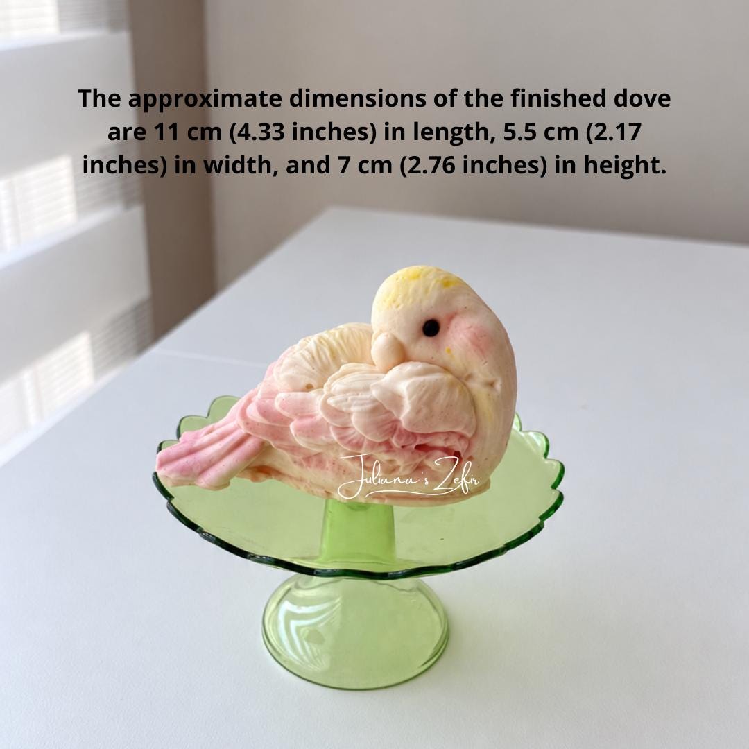 Dove Silicone Mold | food grade marshmallow zefir decorating tool