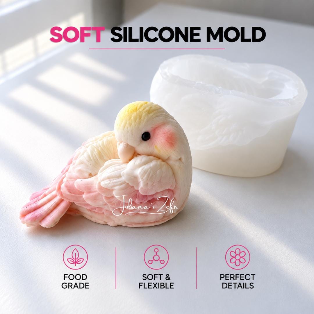 Dove Silicone Mold | food grade marshmallow zefir decorating tool