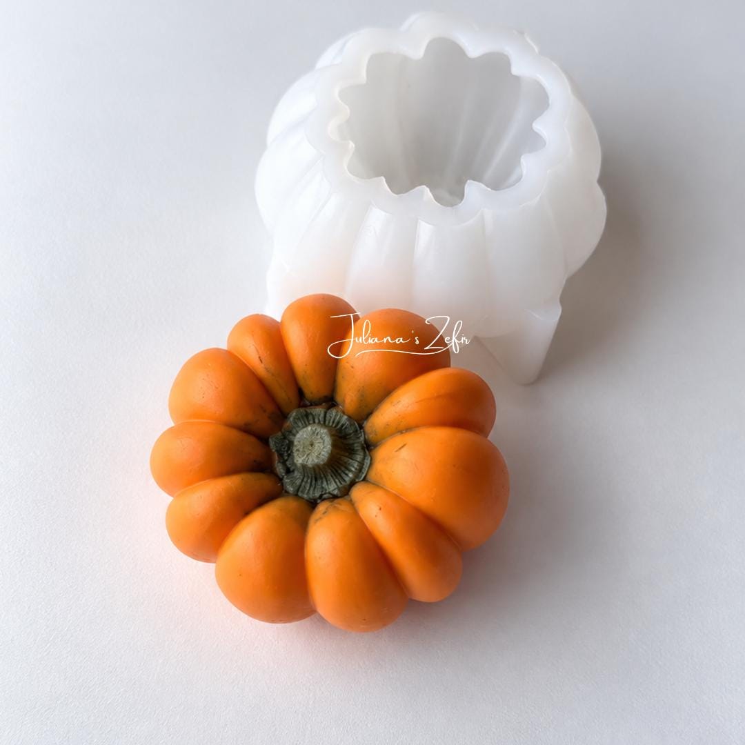 Pumpkin Large Silicone Mold | food grade marshmallow zefir decorating tool
