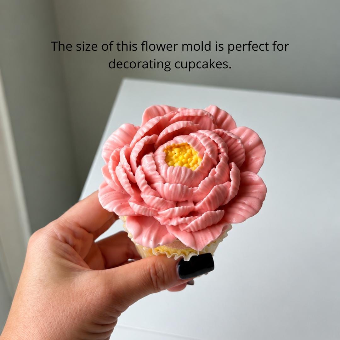 Peony Coral Charm New Silicone Mold | food grade marshmallow zefir decorating tool