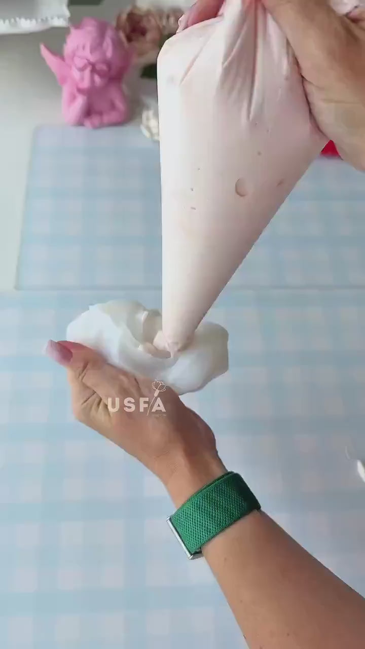Rose Perfume Factory Silicone Mold | food grade marshmallow zefir decorating tool
