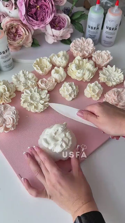 African Lily Silicone Mold | food grade marshmallow zefir decorating tool