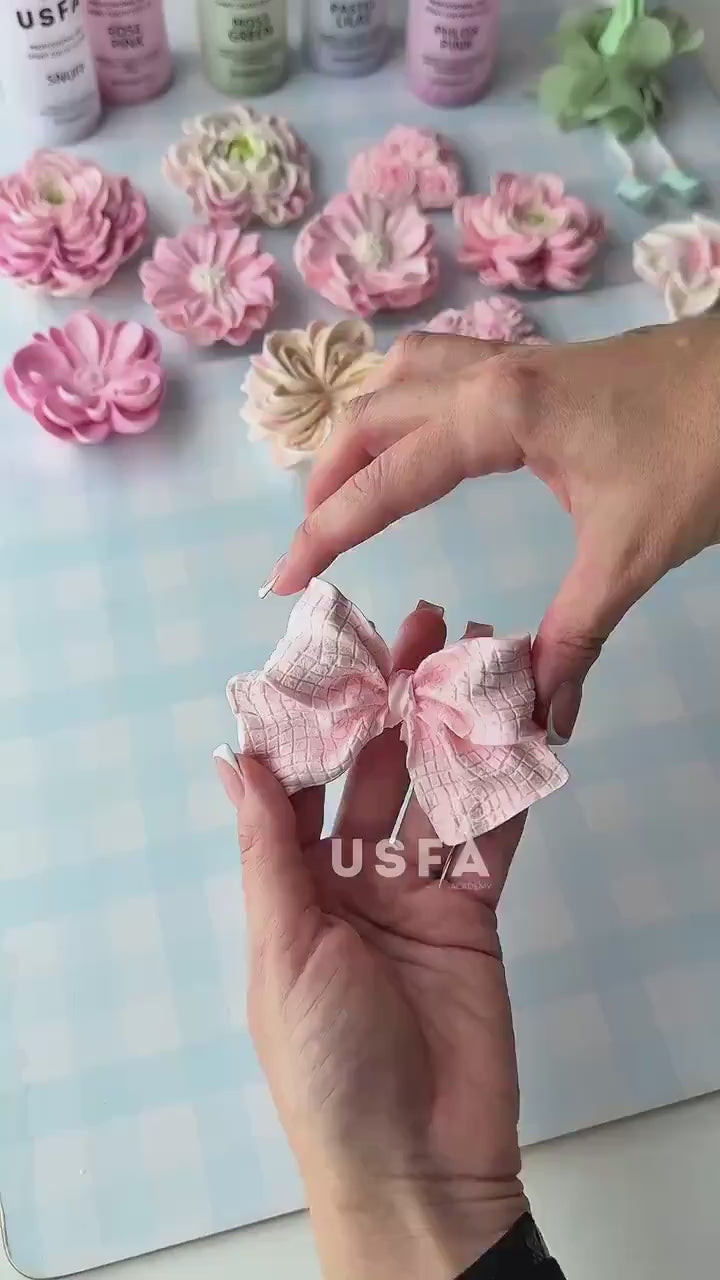 Bow Silicone Mold | food grade marshmallow zefir decorating tool