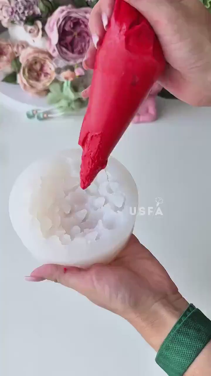 Raspberry Cake Silicone Mold | food grade marshmallow zefir decorating tool