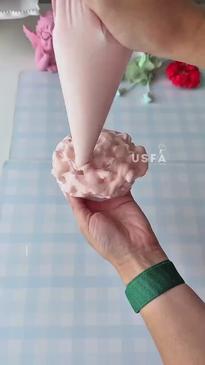 Dahlia Karma Chos Silicone Mold | food grade marshmallow zefir decorating tool