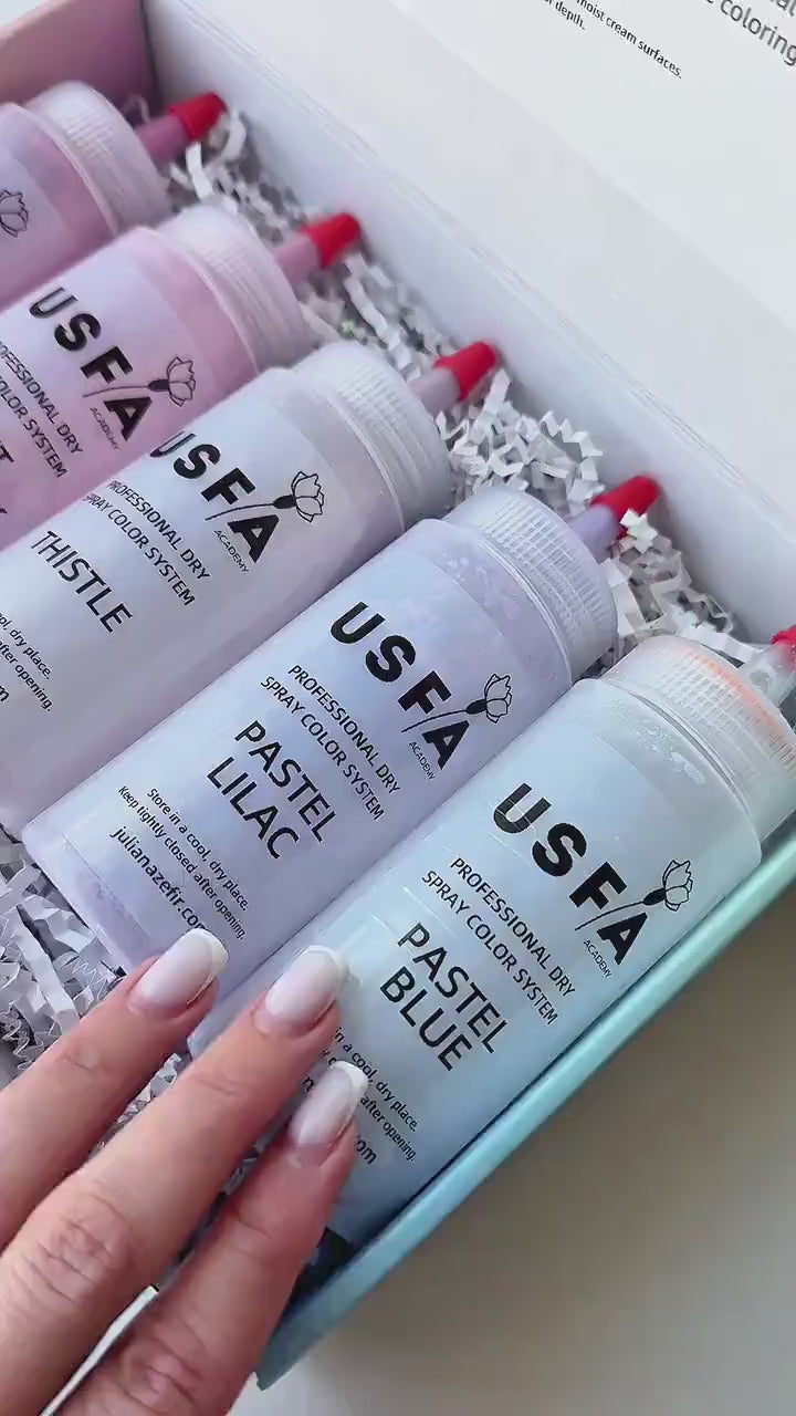 Light Hot Pink Dry Spray Color System – Airbrush Alternative for Piped Flowers