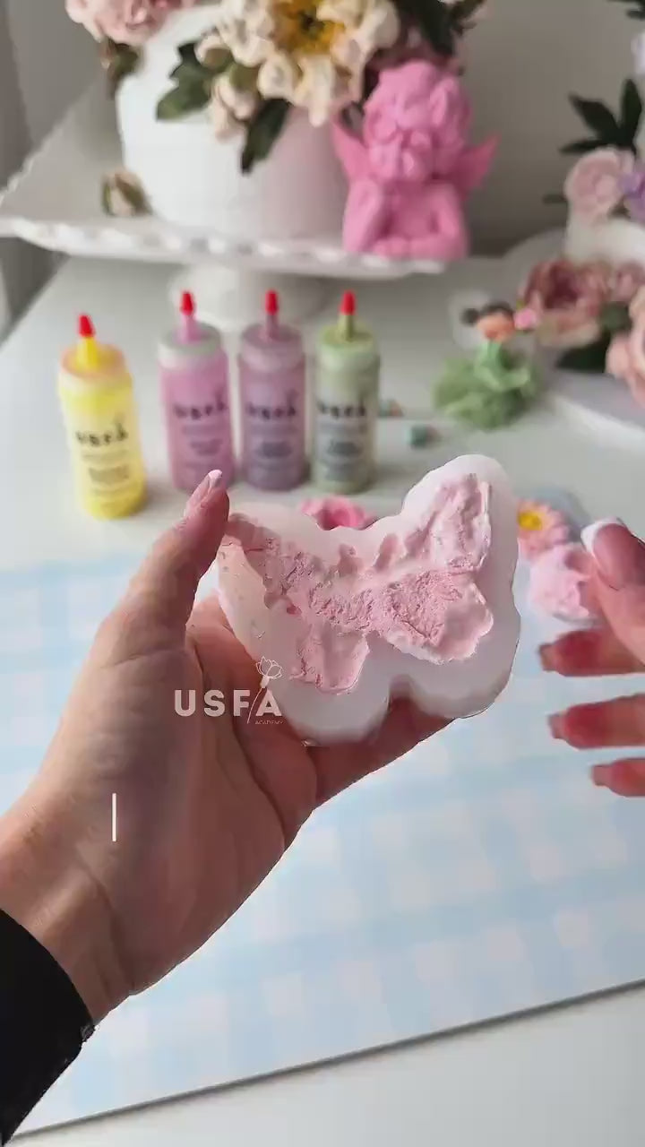 Butterfly Silicone Mold | food grade marshmallow zefir decorating tool
